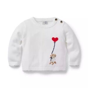 Janie & Jack Baby Puppy Love Sweater
